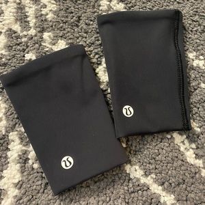 Lululemon black wristband